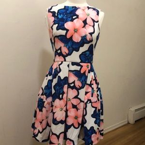 Taylor flower print dress